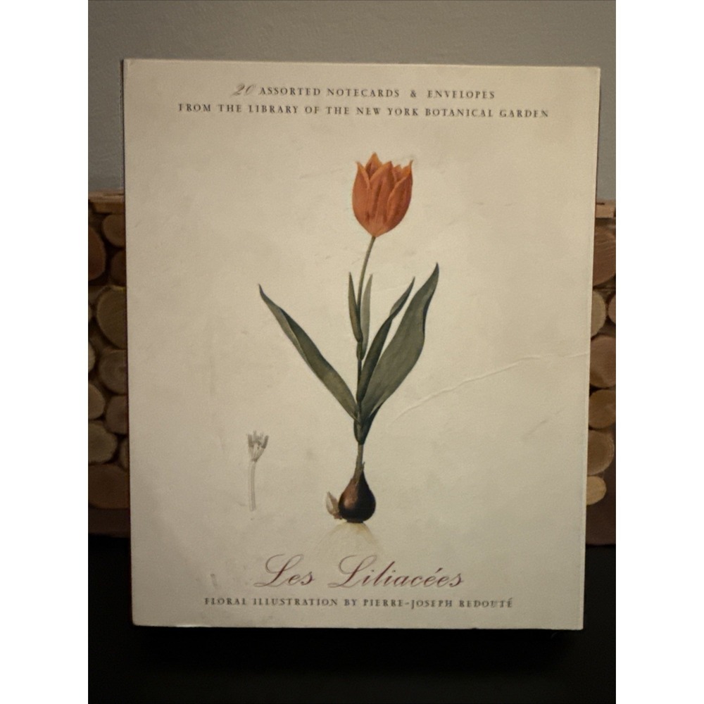 Pierre Redoute New York Botanical Gardens Les Liliacees Notecards 2002 (18 Left)